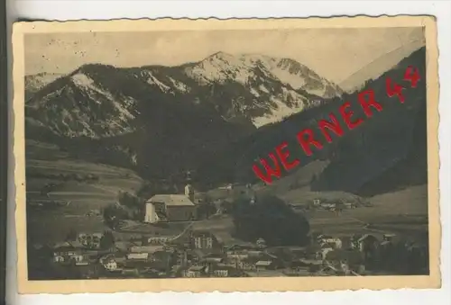 Ruhpolding v. 1937  Teil-Stadt-Ansicht    (30945)