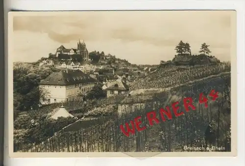 Breisach v. 1933  Teil-Stadt-Ansicht   (30992)