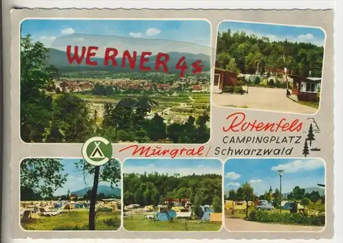 Rotenfels v. 1965  5 Ansichten vom Campingplatz   (31125)