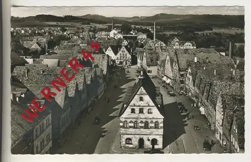 Pegnitz v. 1960  Innenstadt-Blick vom Kirchturm   (31126)