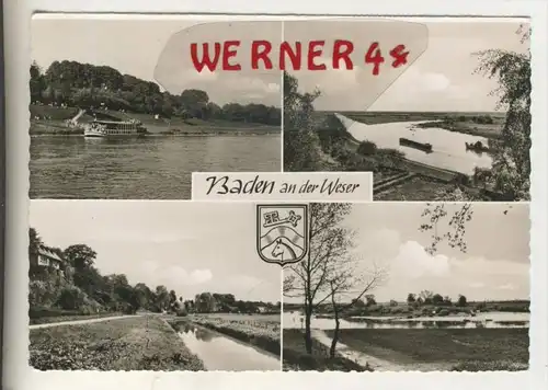 Baden an der Weser v. 1964    4 Ansichten   (31147)