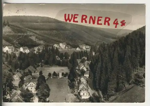 Wildemann v. 1963  Teil-Dorfansicht mit Hotel Waldgarten  (31176)