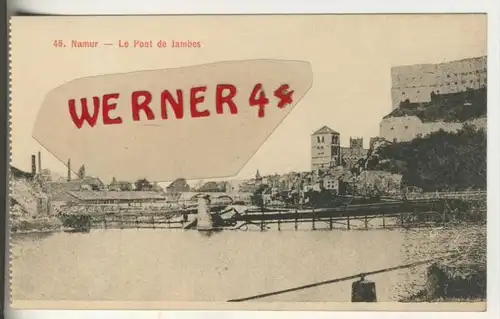 Namur v. 1914  Le Pont de Jambes   (31254)