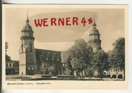 Freudenstadt v. 1939  Die Stadtkirche   (31281)
