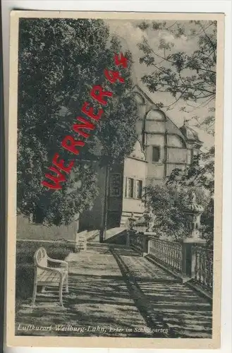 Weilheim-Lahn v. 1950  Erker im Schloßgarten   (31290)
