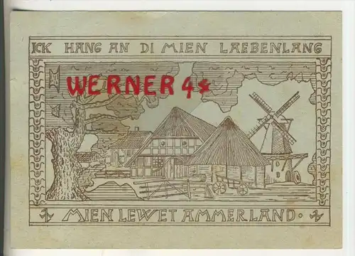 Zwischenahn v. 1925   Twüschenahner Windmähl  &  Godschien   (31299-3)