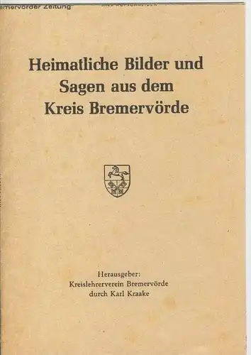 Bremervörde v. 1959  Heimatliche Bilder und Sagen aus dem Kreis Bremervörde  (31299-21)