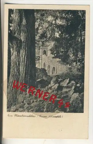 Lauterberg v. 1938  Ruine Scharzfels   (31372)