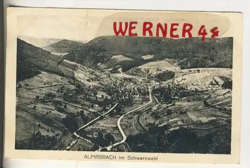 Alpirsbach v. 1940   Total-Dorf-Ansicht  (31542)