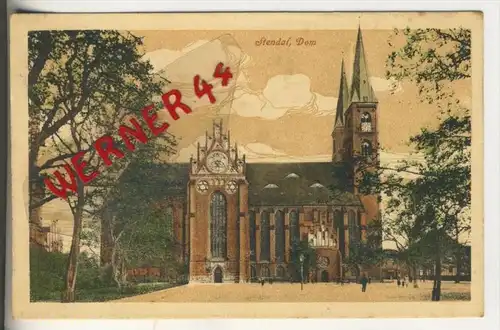 Stendal v. 1917  Der Dom   (31557)