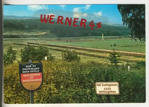 Zonengrenze im Harz v. 1976  siehe Foto !!   (31900)