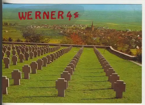 Bergheim / Frankreich v. 1978  Deutscher Soldatenfriedhof   (31923)