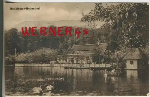 Neukloster-Hedendorf v. 1932  Gasthaus und See   (31936)