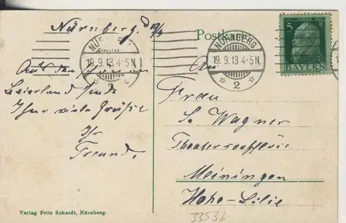 Nürnberg v. 1913  Dutzendteich   (33536)