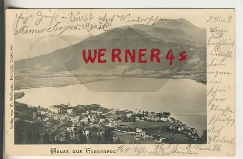 Tegernsee v. 1910  Total Dorf Ansicht  (33543)