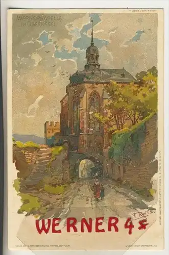 Oberwesel v. 1900  Die Wernerkapelle   (33749)