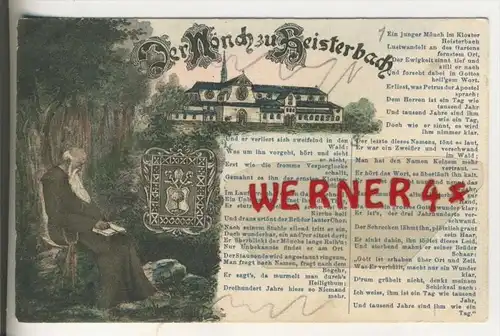 Heisterbach v. 1906  Der Mönch zu Heisterbach   (33764)