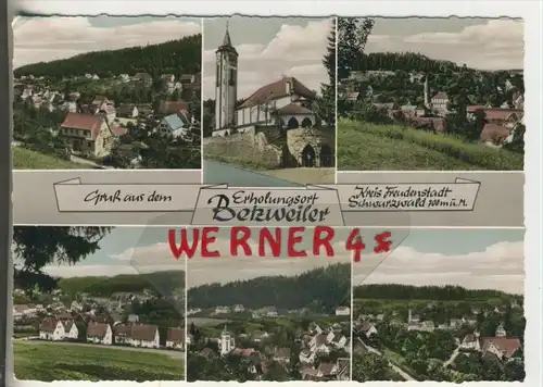 Gruss aus dem Erholungsort Betzweiler v. 1963  6 Ansichten   (33912)
