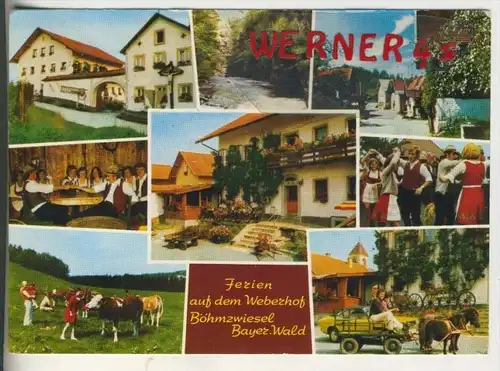 Böhmzwiesel v. 1980  Urlaub a. d. Bauernhof,Inh. Josef Fuchs   (33932)