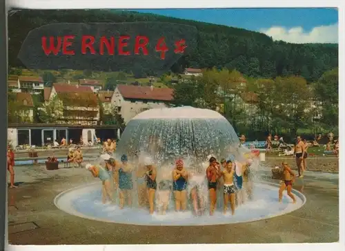Höfen v. 1973  Massagebrunnen im Freibad  (34580)