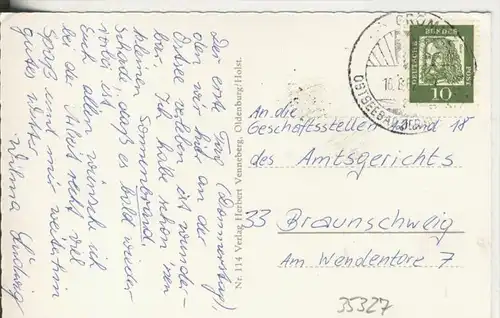 Grömitz v. 1962  Strandleben am Kursaal   (35327)