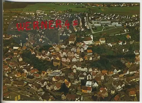 Altensteig v. 1977  Total-Stadt-Ansicht  (36781)