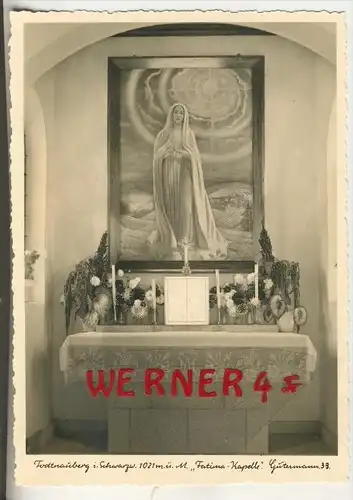 Todtnauberg v. 1967  Fatima Kapelle  (36787)