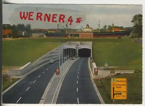 Rendsburg v. 1967 Straßentunnel unter dem Nord-Ostsee-Kanal   (37440)