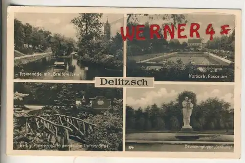 Delitzsch v. 1950  4 Ansichten  (37618)