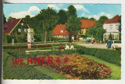 Waldorf-Lensahn v. 1965  Teil-Dorf-Ansicht mit Park(   37631)