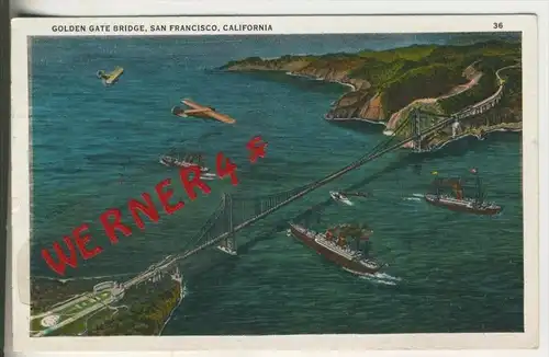 San Francisco v. 1933  Golden Gate Bridge  (37569)