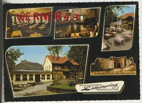 Königslutter / Elm v. 1976  Waldgaststätte Luttersring, Bes. D. Waßmuß   (37732)