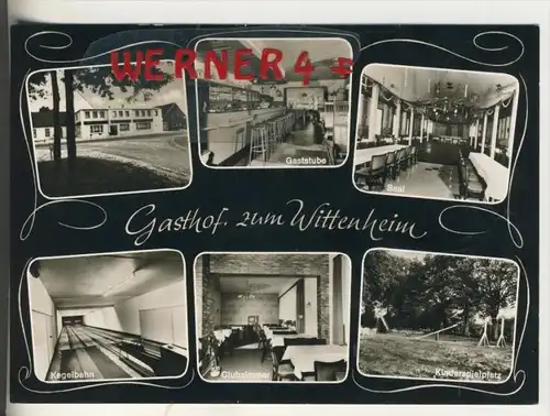 Westerstede v. 1953  Gasthof zum Wittenstein, Inh. Erich Hengemühle   (37736)