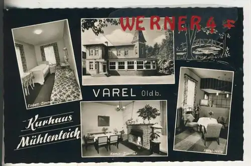 Varel v. 1973  Hotel-Restaurant "Kurhaus Mühlenteich", Inh. G. Kirchner  (37746)