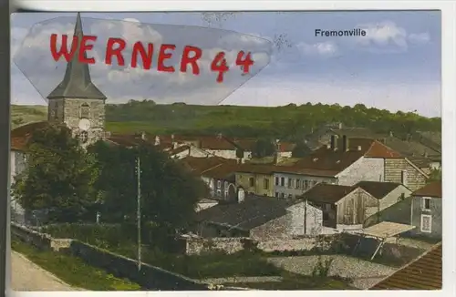Fremonville v. 1916  Teil-Dorf-Ansicht   (37839)