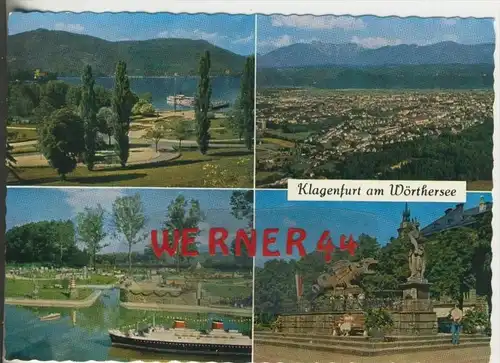 Klagenfurt v. 1978  4 Ansichten  ( 38440)