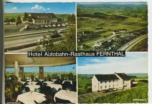 Neschen.v.1968 Hotel Autobahn-Rasthof "Fernthal "  3061)