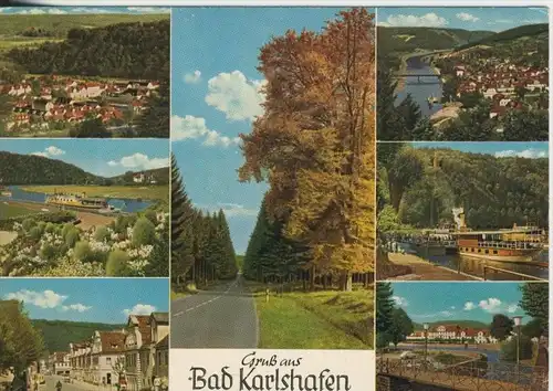Bad Karlshafen v. 1963  7 Stadtansichten   (41073)