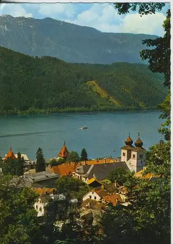 Millstatt am See v. 1974  Teil-Stadt-Ansicht   (41500)