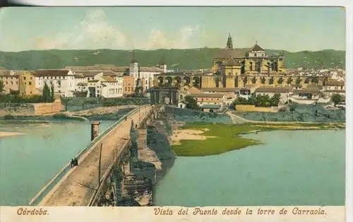 Cordoba v. 1904  Vista del Puente desde la torre de Carraola  (42119)