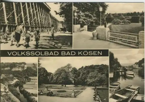 Bad Kösen v. 1969  5 Ansichten  (42702)