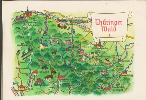 'Thüringen v. 1970  Thüringer Wald  (42764)