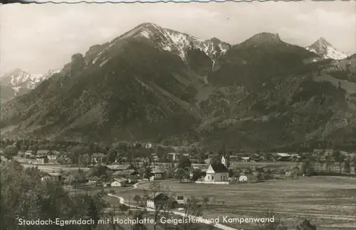 Staudach-Egerndach v. 1963  Teil-Dorf-Ansicht (42809)