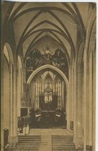 Oschatz v. 1938 Innensicht der  Aegidienkirche  (43100)