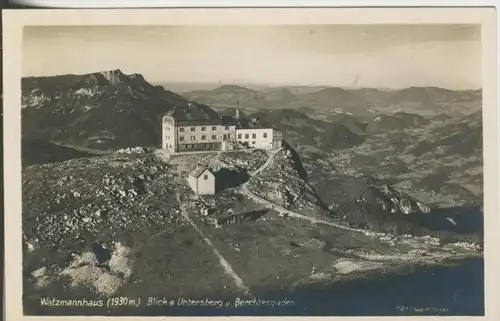 Berchtesgaden v. 1931  Das Watzmannhaus  (43723)