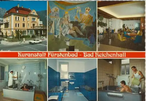 Bad Reichenhall v. 1983  6 Kuransichten vom Fürstenbad  (44284)
