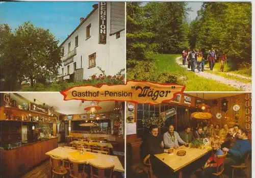 Wilburgstetten-Wittenbach v. 1978  4 Ansichten vom Gasthof "Wäger",Bes: Gerlinde und Paul Wäger  (44289)