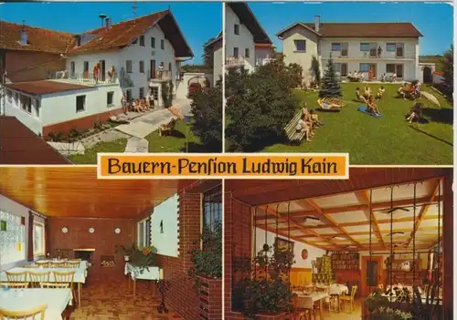 Hellmannsberg v. 1982  Bauern Pension "Ludwig Kain"  (44295)
