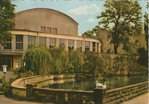 Bad Lippspringe v. 1962  Kongreßhalle und Lippequelle  (44368)