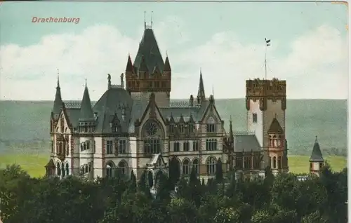 Königswinter v. 1925  Die Drachenburg (44584)